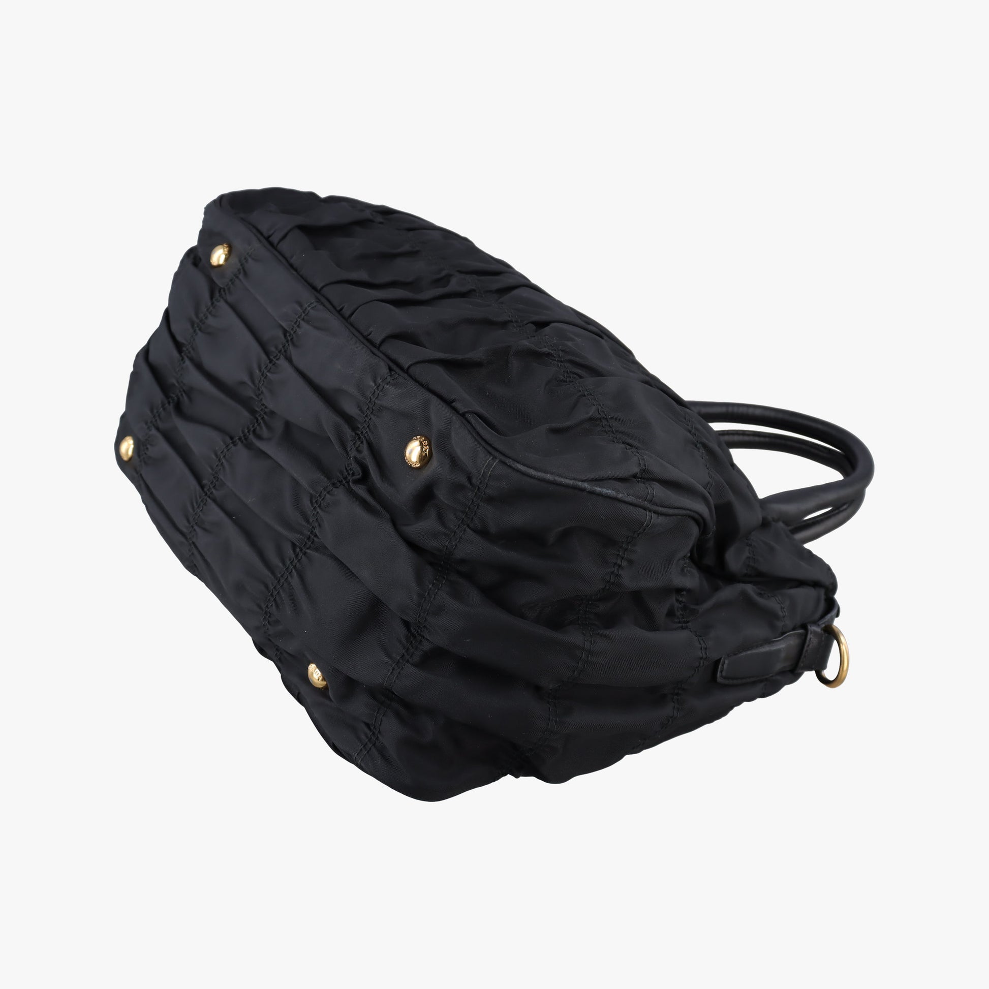 Gaufre Black Nylon 8 165ギャザー ブラック ナイロン 8 165