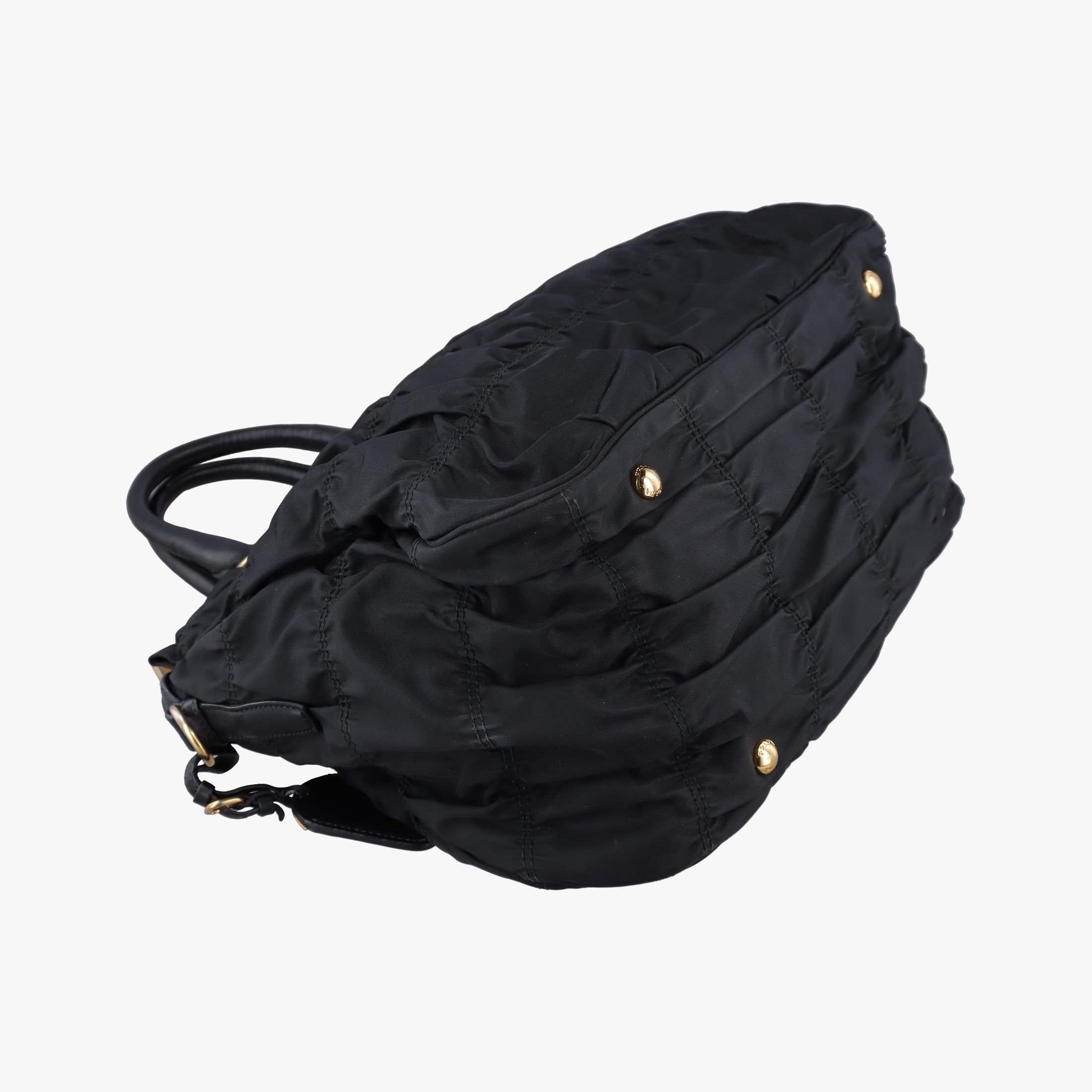 Gaufre Black Nylon 8 165ギャザー ブラック ナイロン 8 165