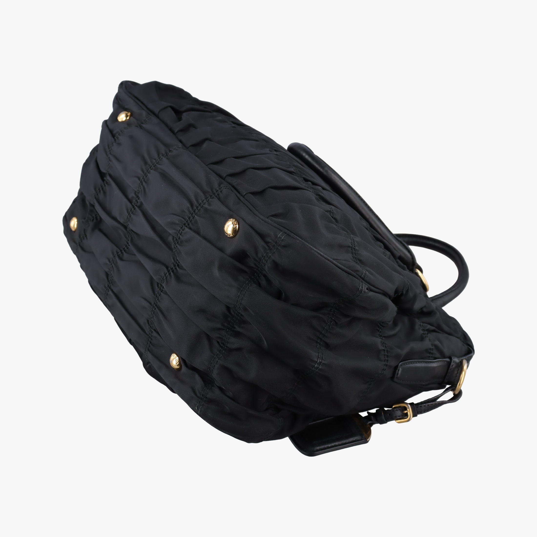 Gaufre Black Nylon 8 165ギャザー ブラック ナイロン 8 165