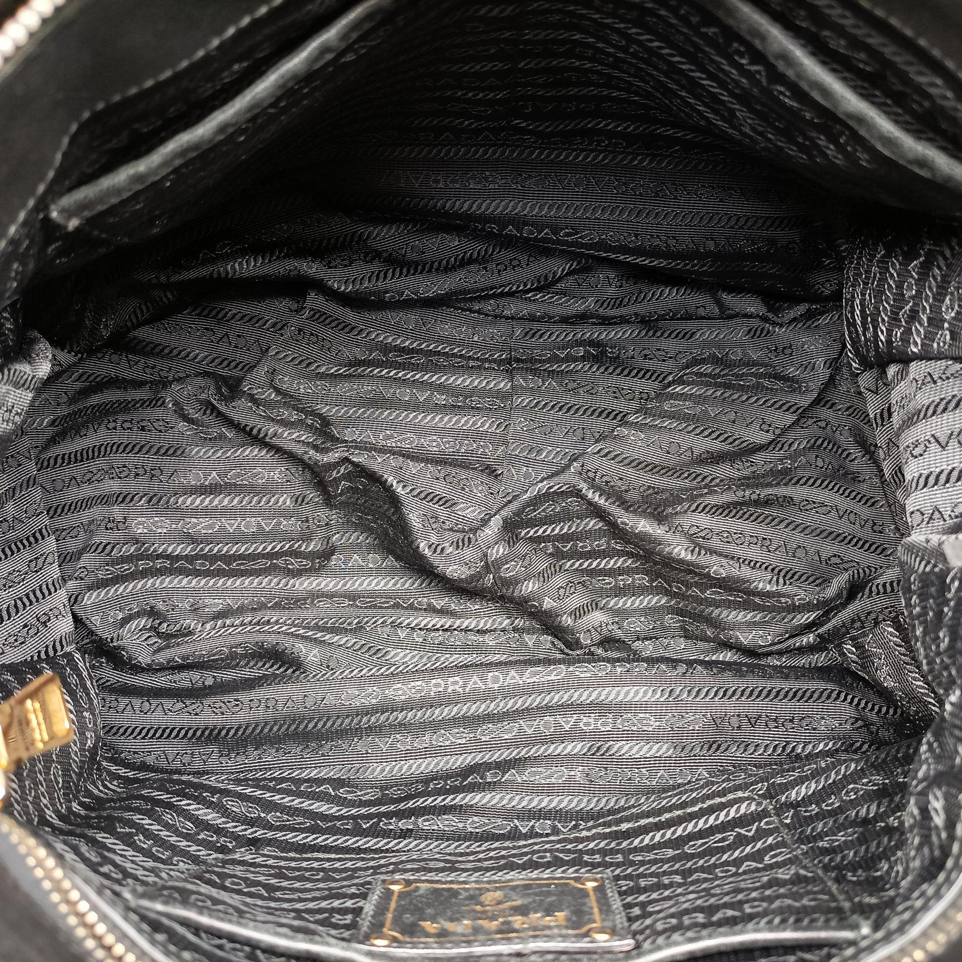 Gaufre Black Nylon 8 165ギャザー ブラック ナイロン 8 165