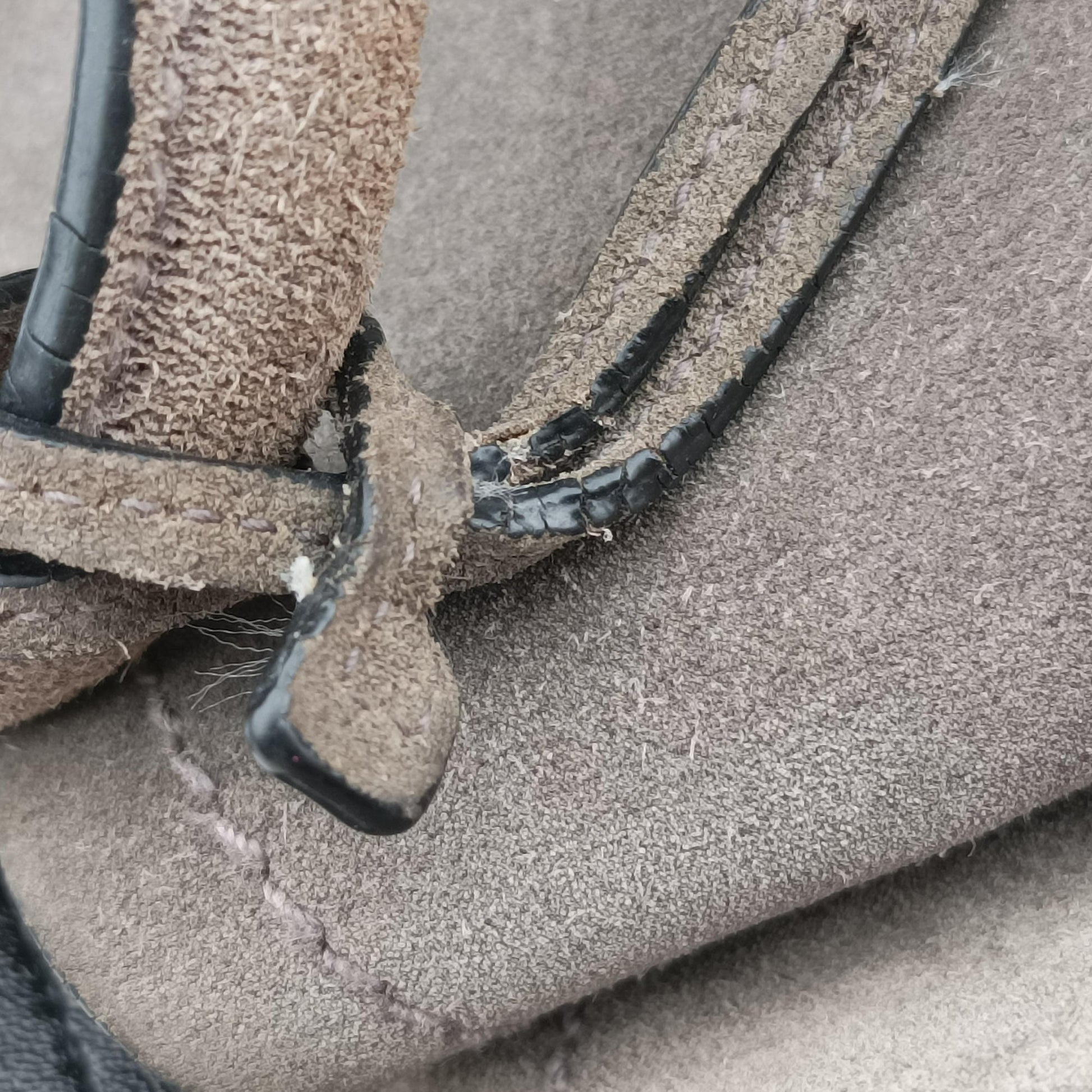 Double Cuir Brown Suede 7 Lダブル キュイール ブラウン スエード 7 L