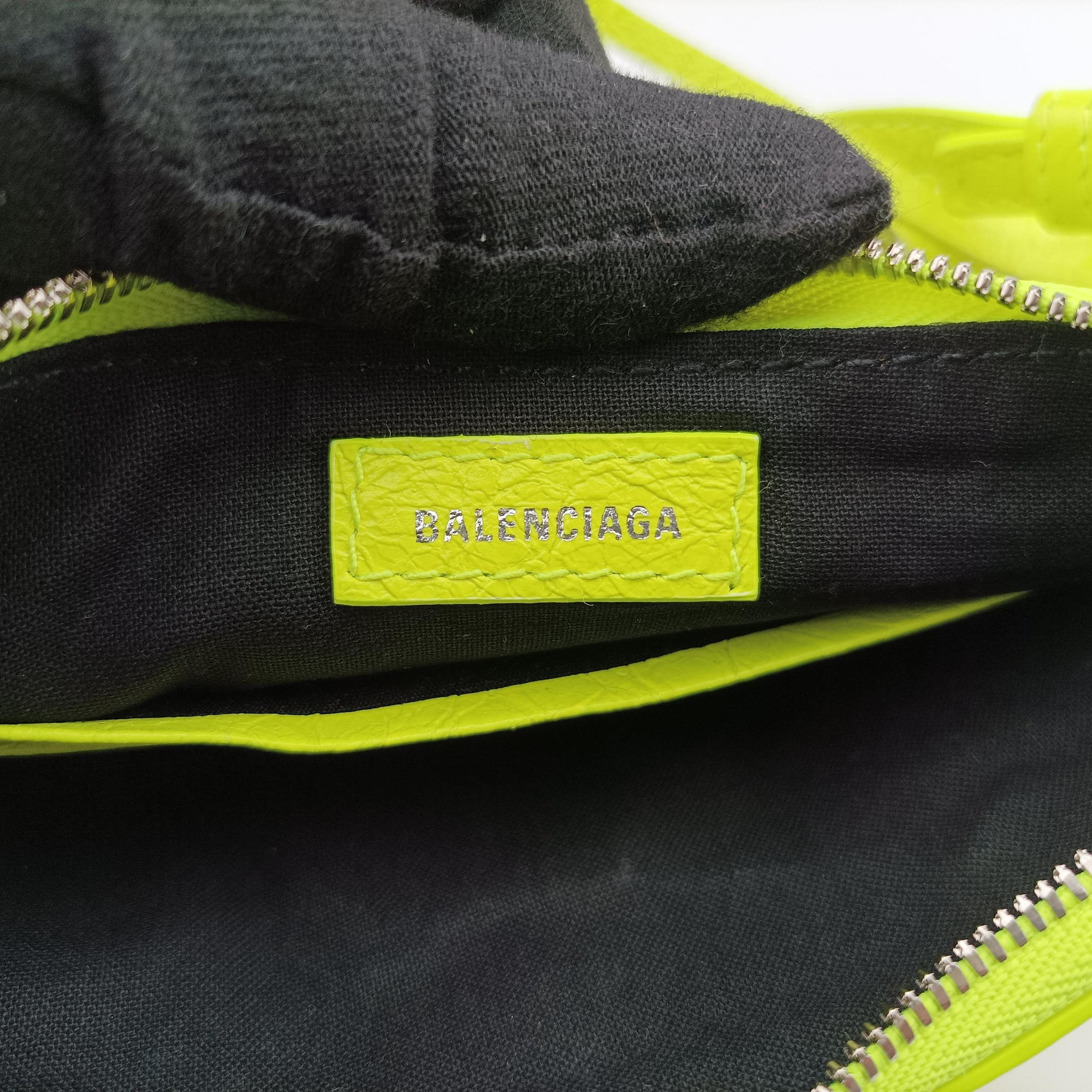 Le Cagole Green lambskin 605814-7206.R.493075ルカゴール グリーン ラムスキン 605814-7206.R.493075