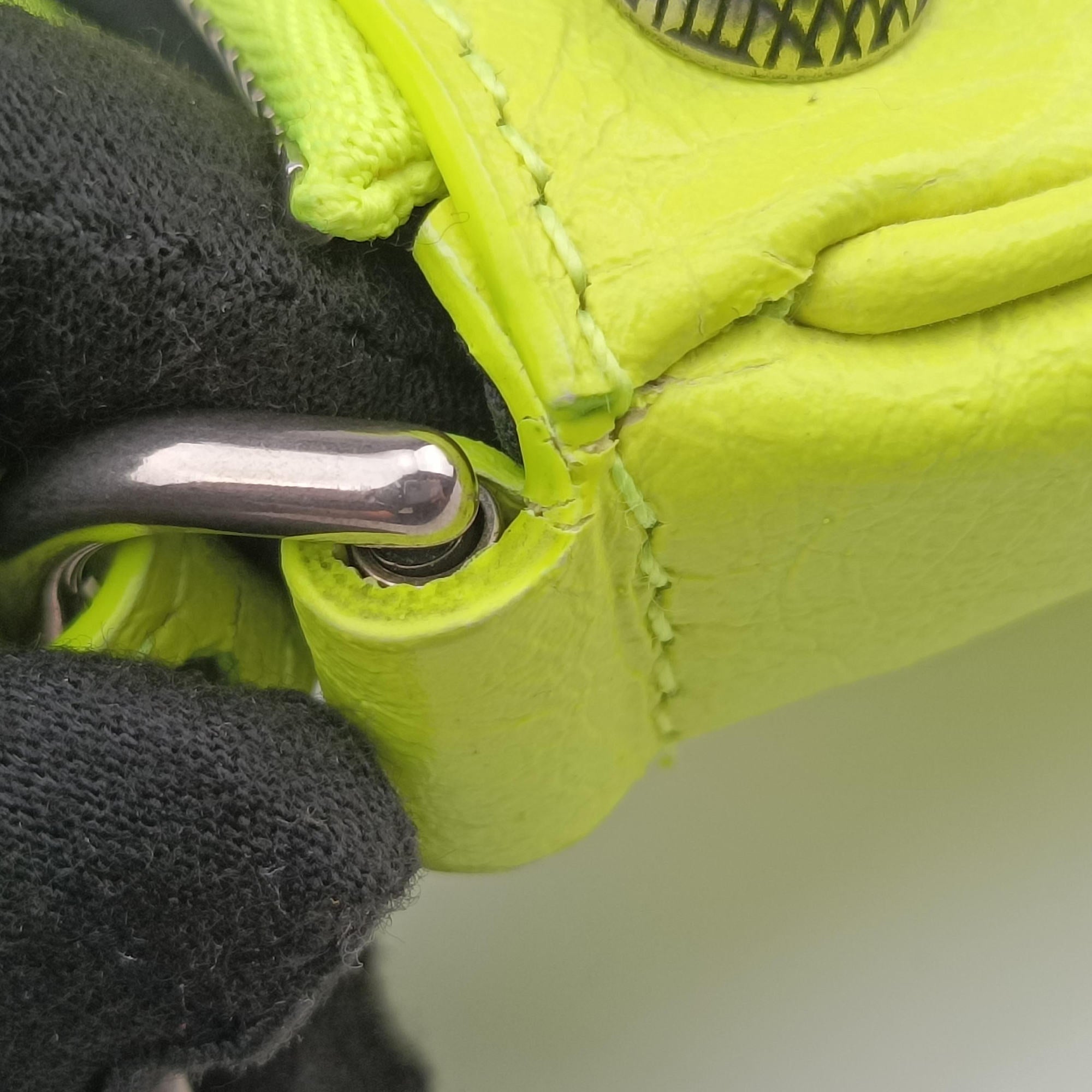 Le Cagole Green lambskin 605814-7206.R.493075ルカゴール グリーン ラムスキン 605814-7206.R.493075