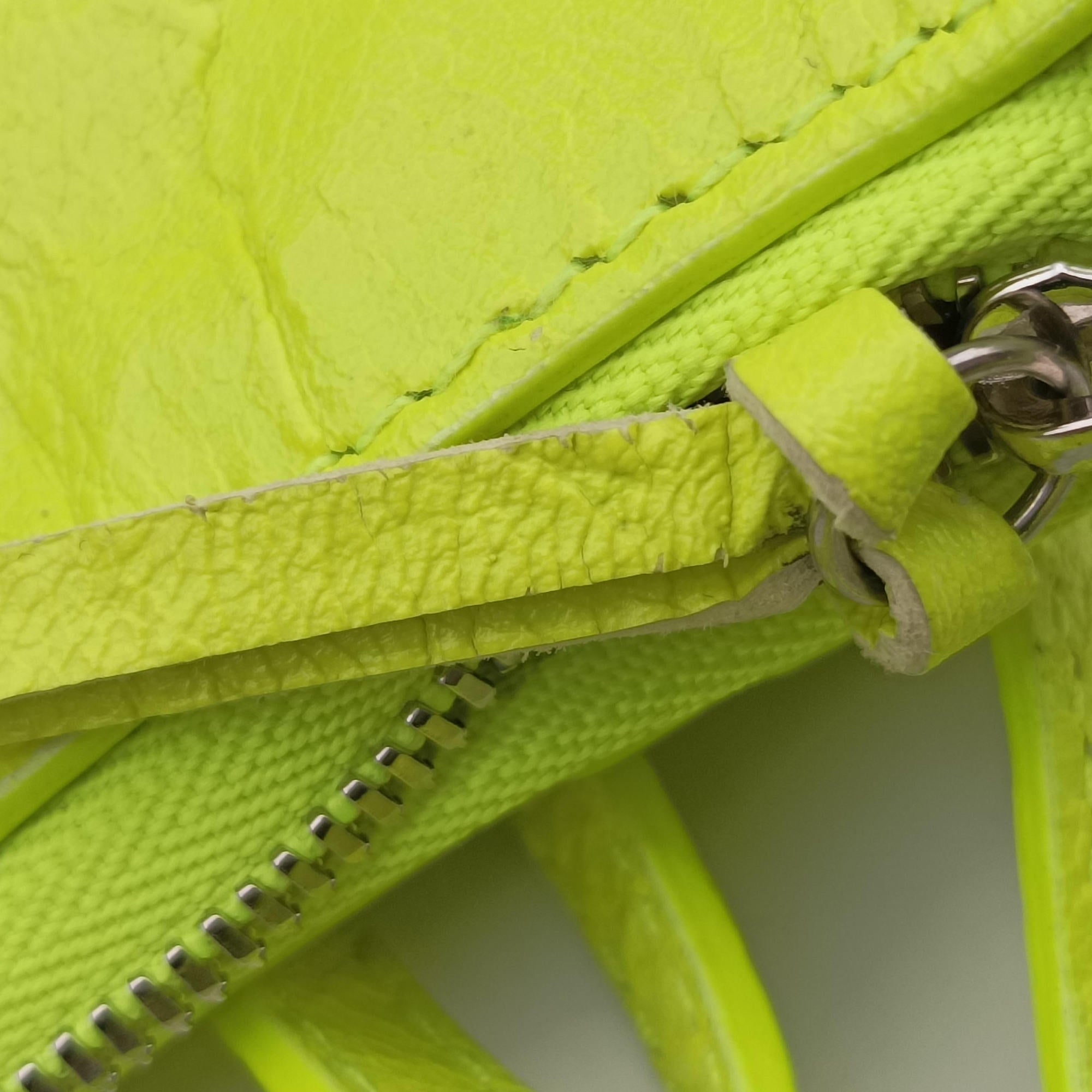 Le Cagole Green lambskin 605814-7206.R.493075ルカゴール グリーン ラムスキン 605814-7206.R.493075