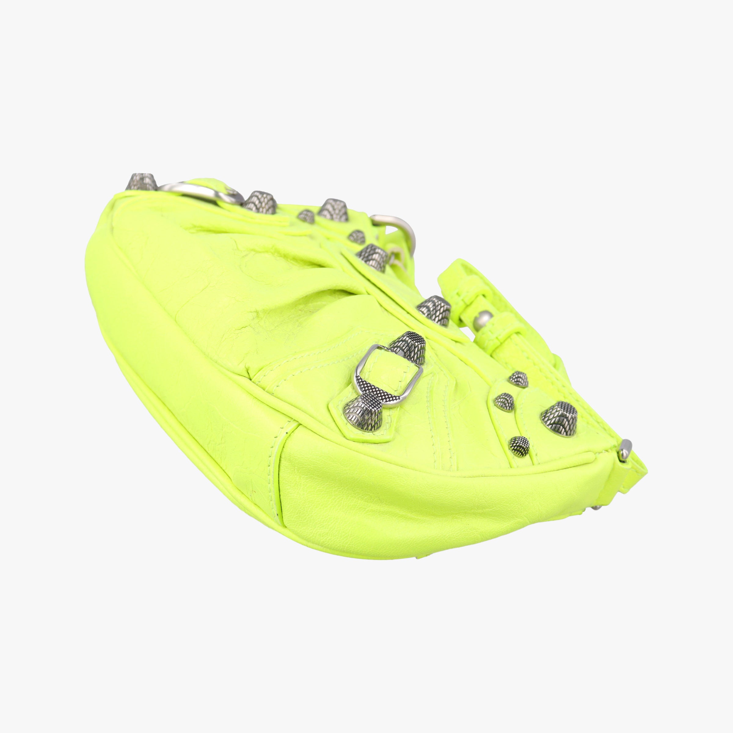 Le Cagole Green lambskin 605814-7206.R.493075ルカゴール グリーン ラムスキン 605814-7206.R.493075