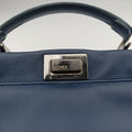 PEEKABOO mini Blue Leather 8BN244 8BN244-K4P-178-10429ピーカブー ミニ ブルー レザー 8BN244 8BN244-K4P-178-10429