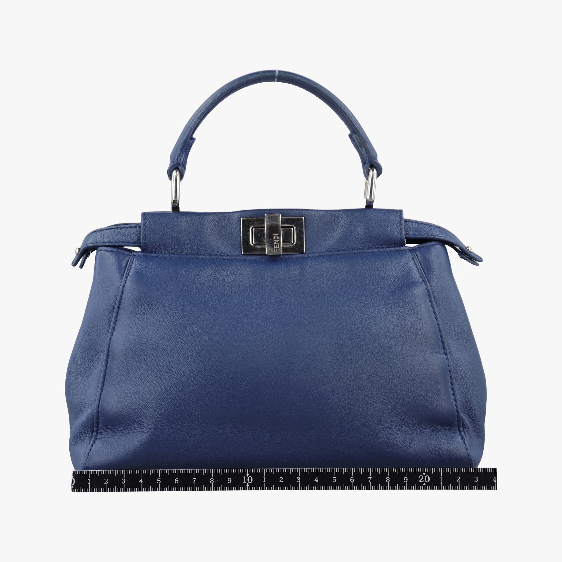 PEEKABOO mini Blue Leather 8BN244 8BN244-K4P-178-10429ピーカブー ミニ ブルー レザー 8BN244 8BN244-K4P-178-10429