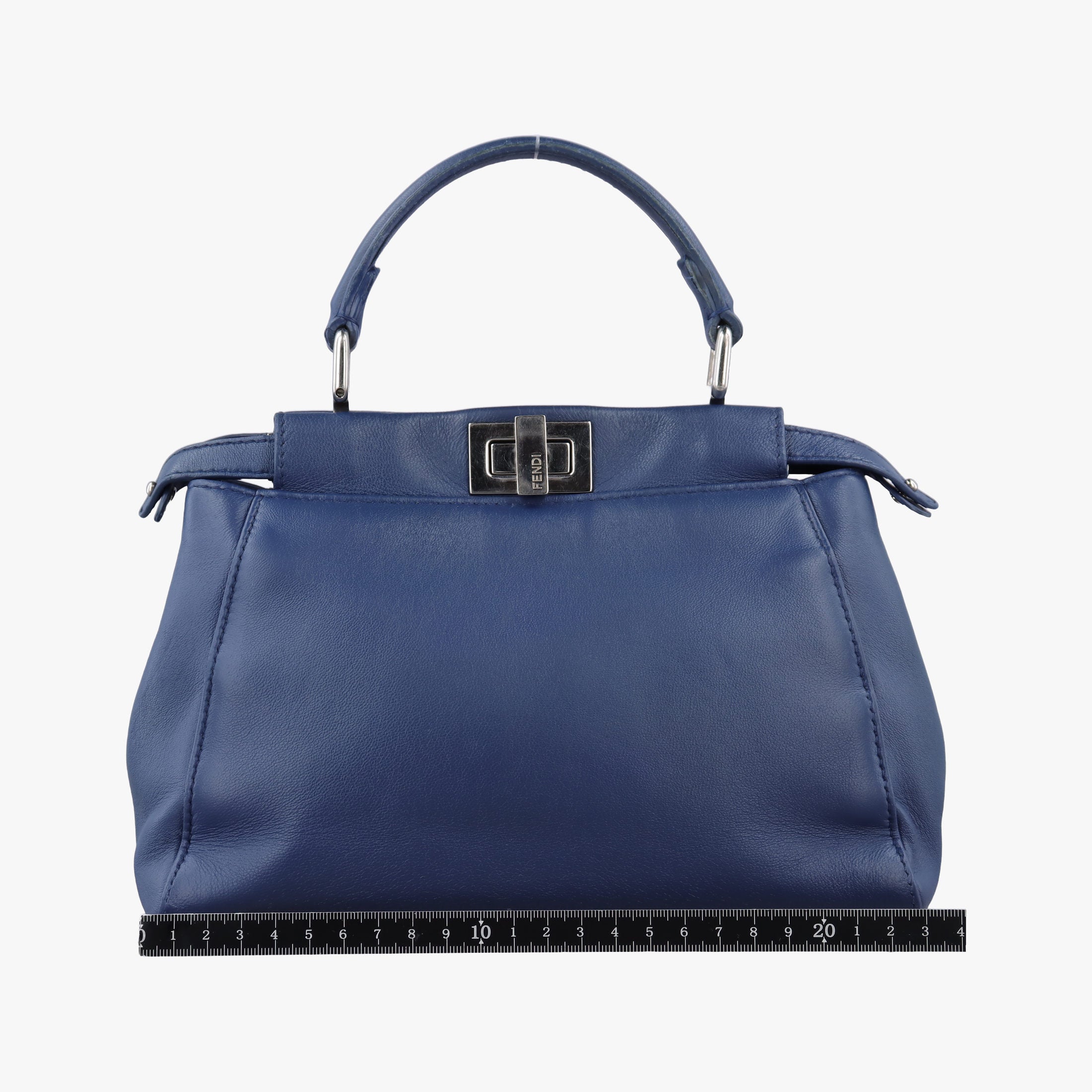 PEEKABOO mini Blue Leather 8BN244 8BN244-K4P-178-10429ピーカブー ミニ ブルー レザー 8BN244 8BN244-K4P-178-10429