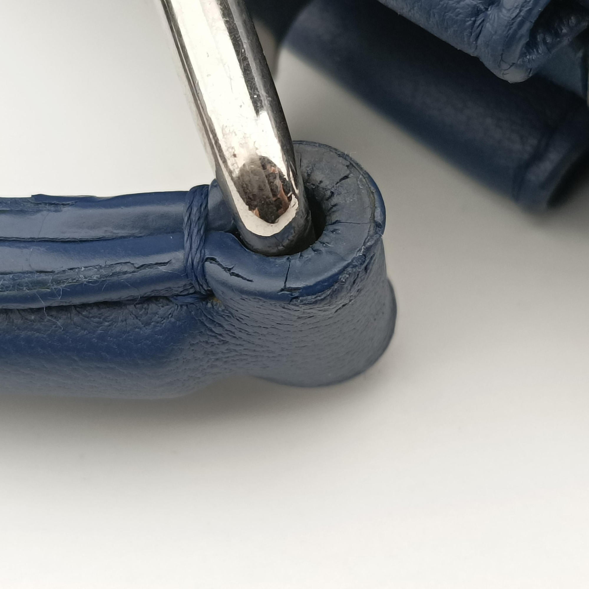 PEEKABOO mini Blue Leather 8BN244 8BN244-K4P-178-10429ピーカブー ミニ ブルー レザー 8BN244 8BN244-K4P-178-10429