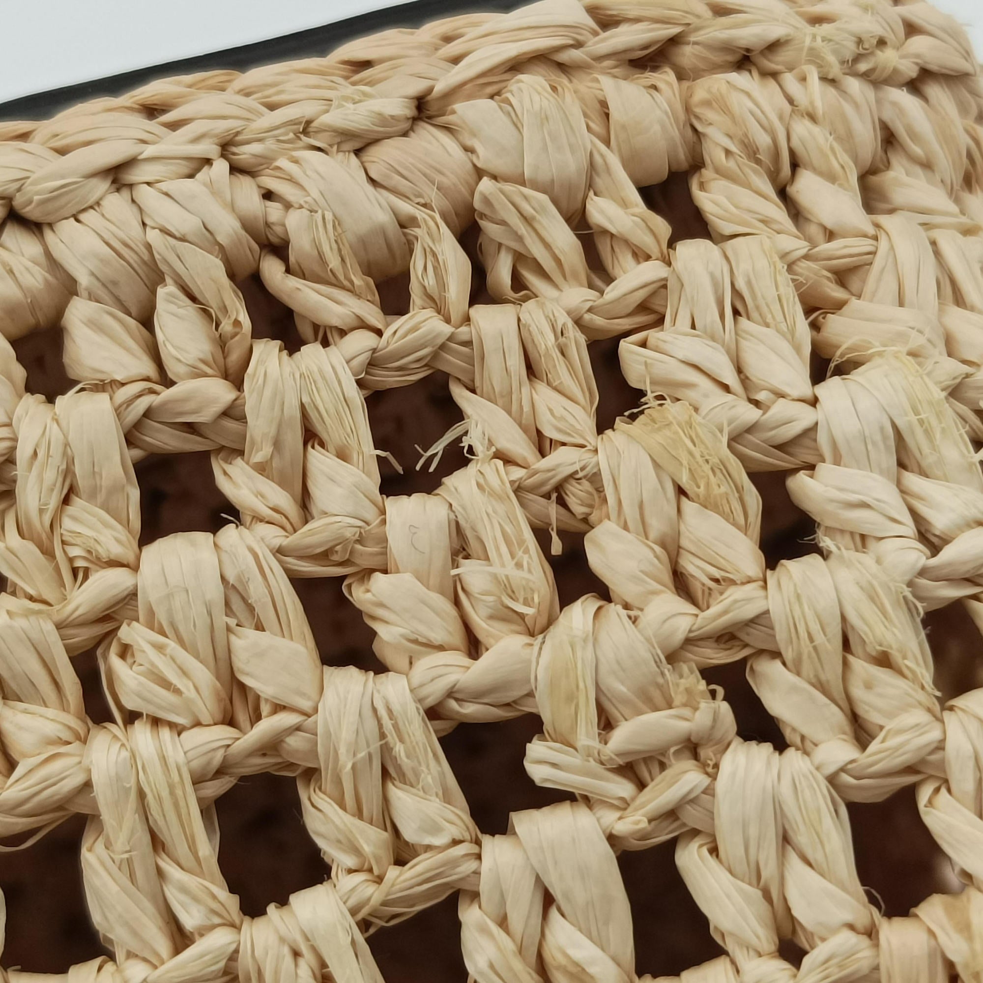 Noé Purse Beige x Brown natural raffia M83521 IC Chipノエ パース ベージュ×ブラウン ナチュラルラフィア M83521 ICチップ
