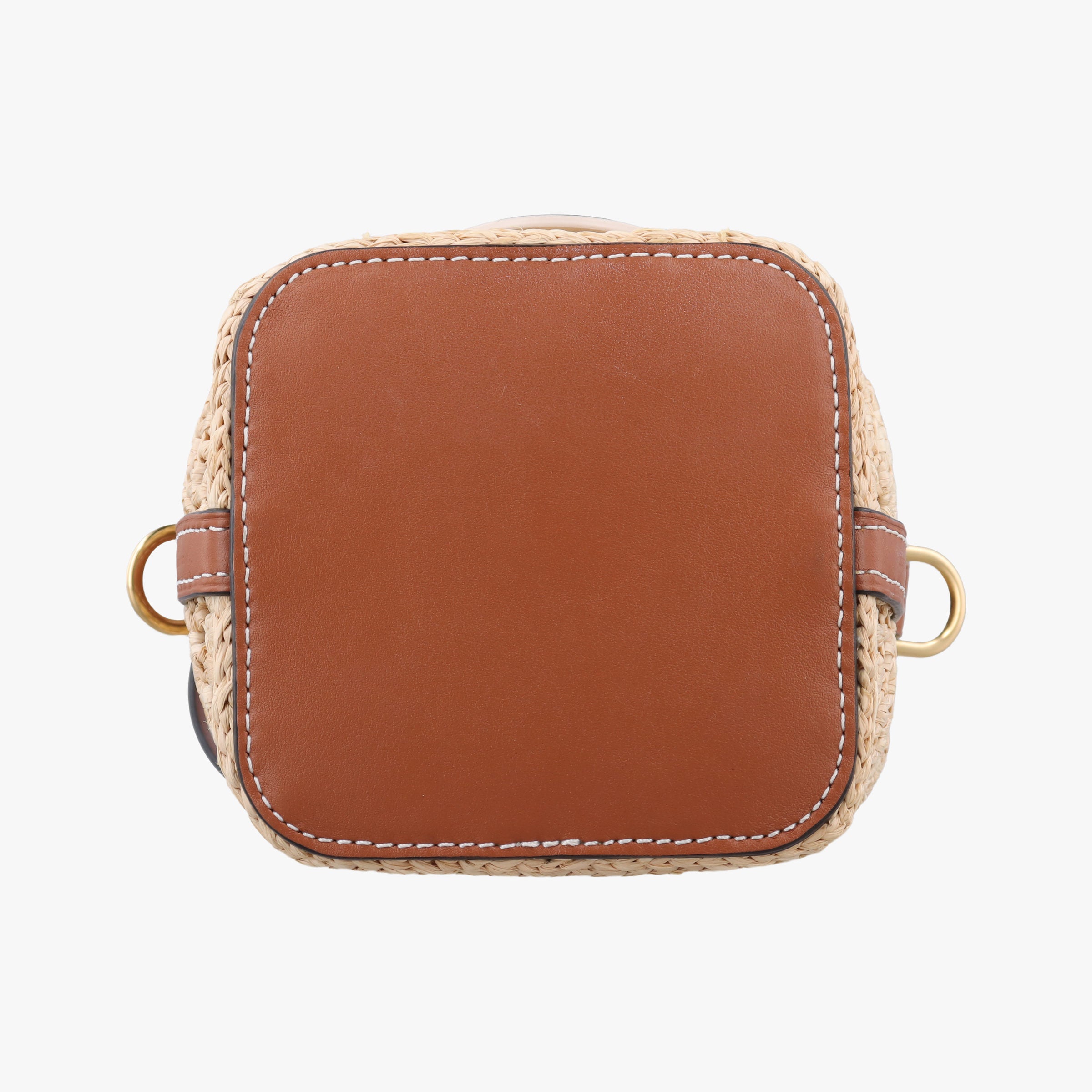 Noé Purse Beige x Brown natural raffia M83521 IC Chipノエ パース ベージュ×ブラウン ナチュラルラフィア M83521 ICチップ