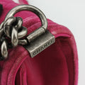 BOY CHANEL Rose velour A67416 18369592ボーイシャネル ローズ レッド ベロア A67416 18369592