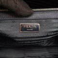 Triangle Logo Plate Navy Saffiano Leather 164 7/R三角 ロゴ プレート ブルーブラック サフィアーノレザー 164 7/R