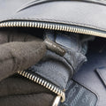 Triangle Logo Plate Navy Saffiano Leather 164 7/R三角 ロゴ プレート ブルーブラック サフィアーノレザー 164 7/R