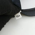 Triangle Logo Plate Navy Saffiano Leather 164 7/R三角 ロゴ プレート ブルーブラック サフィアーノレザー 164 7/R