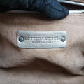 NODINI Intrecciato Silver Gray lambskin B06389674Zノディーニ イントレチャート シルバーグレー ラムスキン B06389674Z
