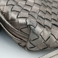 NODINI Intrecciato Silver Gray lambskin B06389674Zノディーニ イントレチャート シルバーグレー ラムスキン B06389674Z