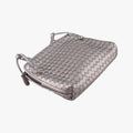 NODINI Intrecciato Silver Gray lambskin B06389674Zノディーニ イントレチャート シルバーグレー ラムスキン B06389674Z