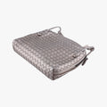 NODINI Intrecciato Silver Gray lambskin B06389674Zノディーニ イントレチャート シルバーグレー ラムスキン B06389674Z