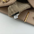 Cervo Frame Satchel Beige Leather 113セルボ フレーム サッチェル ベージュ レザー 113