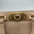 Cervo Frame Satchel Beige Leather 113セルボ フレーム サッチェル ベージュ レザー 113