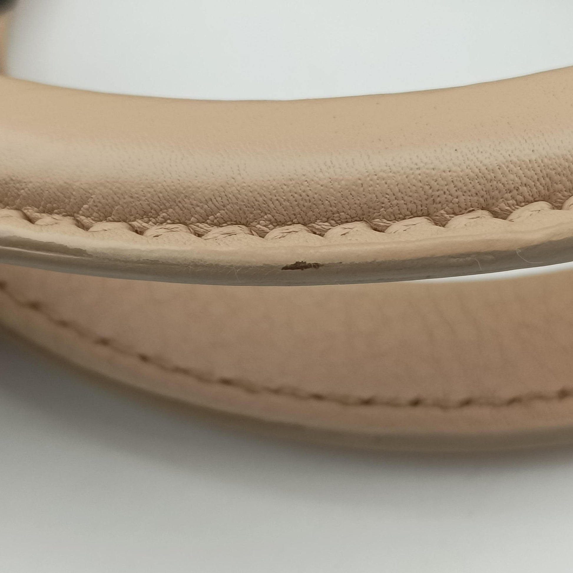Cervo Frame Satchel Beige Leather 113セルボ フレーム サッチェル ベージュ レザー 113
