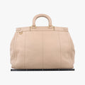 Cervo Frame Satchel Beige Leather 113セルボ フレーム サッチェル ベージュ レザー 113