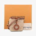 Noé Purse Beige x Brown natural raffia M83521 IC Chipノエ パース ベージュ×ブラウン ナチュラルラフィア M83521 ICチップ