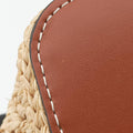 Noé Purse Beige x Brown natural raffia M83521 IC Chipノエ パース ベージュ×ブラウン ナチュラルラフィア M83521 ICチップ