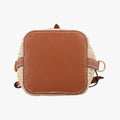 Noé Purse Beige x Brown natural raffia M83521 IC Chipノエ パース ベージュ×ブラウン ナチュラルラフィア M83521 ICチップ