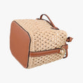 Noé Purse Beige x Brown natural raffia M83521 IC Chipノエ パース ベージュ×ブラウン ナチュラルラフィア M83521 ICチップ