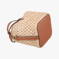 Noé Purse Beige x Brown natural raffia M83521 IC Chipノエ パース ベージュ×ブラウン ナチュラルラフィア M83521 ICチップ