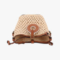 Noé Purse Beige x Brown natural raffia M83521 IC Chipノエ パース ベージュ×ブラウン ナチュラルラフィア M83521 ICチップ
