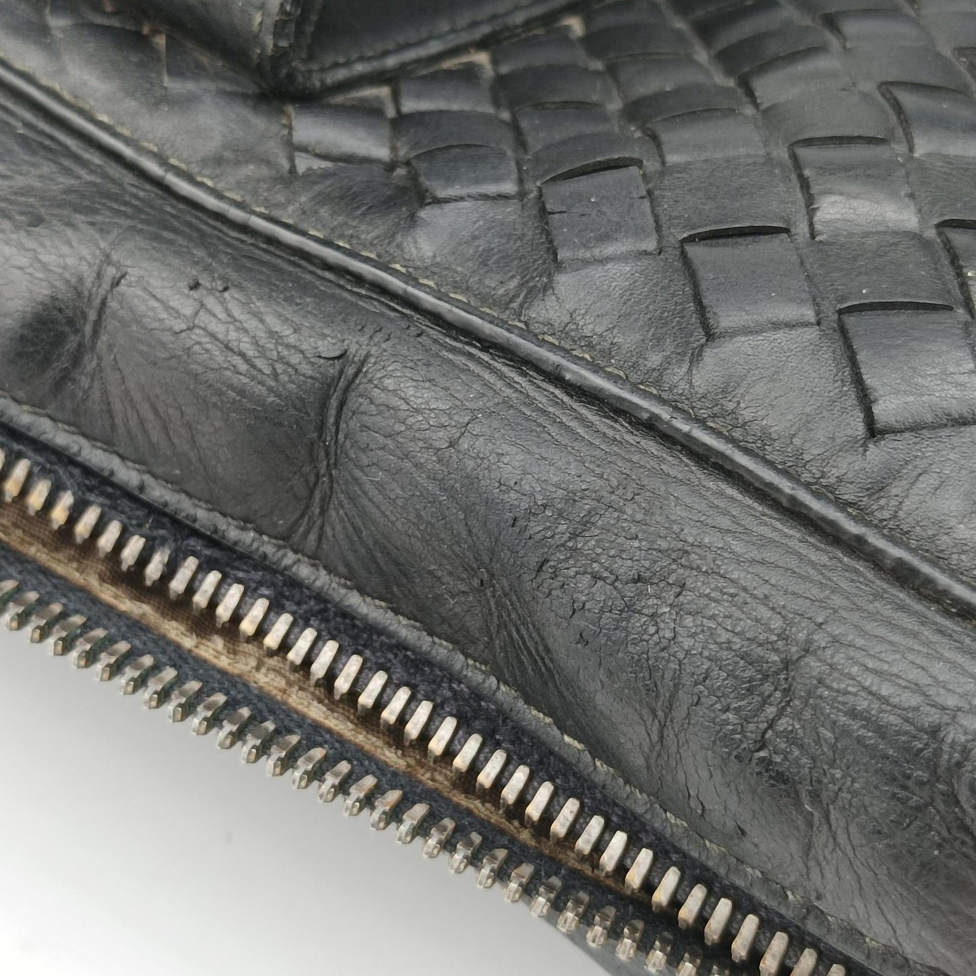 Intrecciato Black lambskin B05420160Dイントレチャート ブラック ラムスキン B05420160D