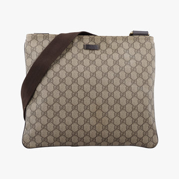 GG Plus GG Supreme Beige×Brown PVC coated canvas 201446 D6121252GGプラス GGスプリーム ベージュ×ブラウン PVCコーティングキャンバス 201446 D6121252