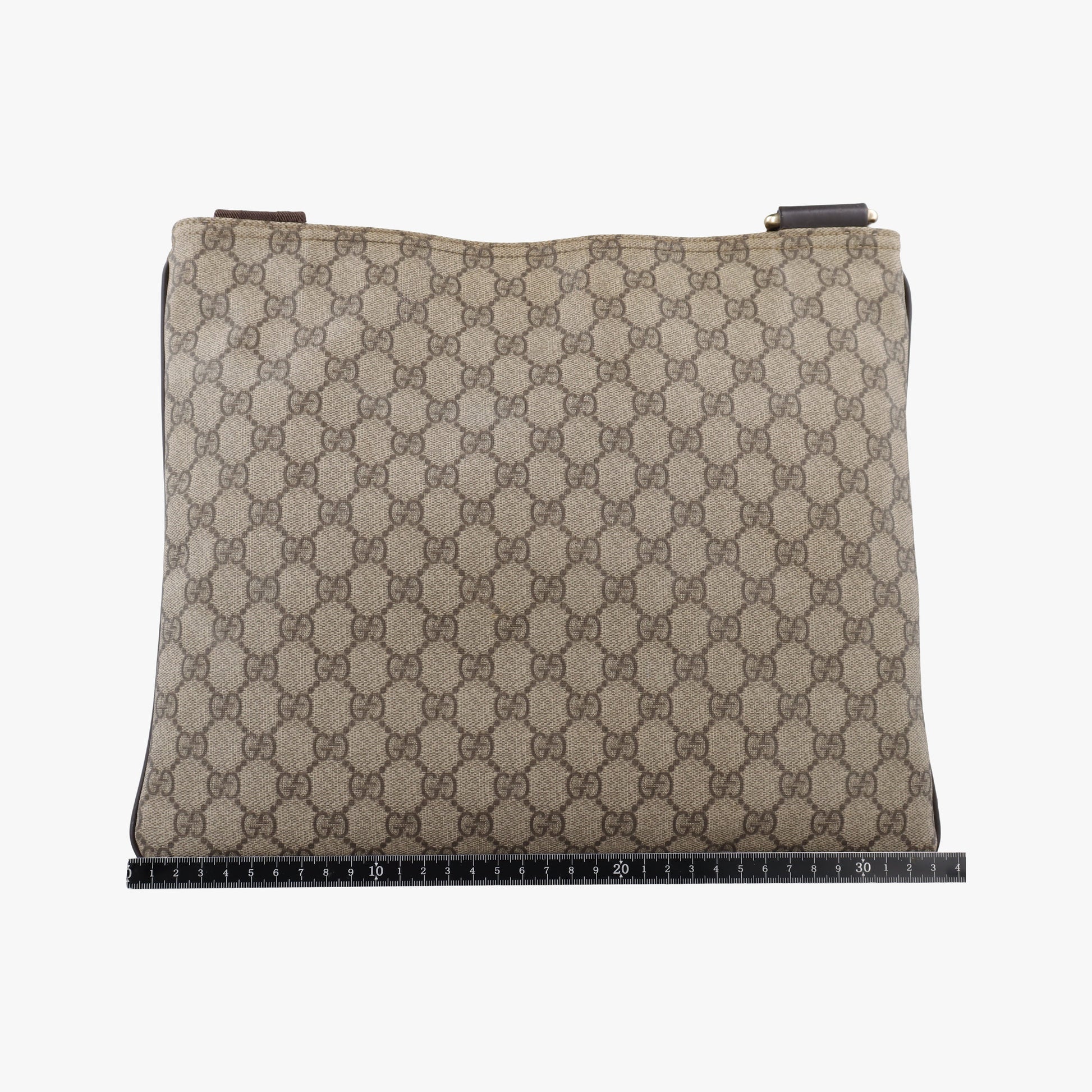 GG Plus GG Supreme Beige×Brown PVC coated canvas 201446 D6121252GGプラス GGスプリーム ベージュ×ブラウン PVCコーティングキャンバス 201446 D6121252