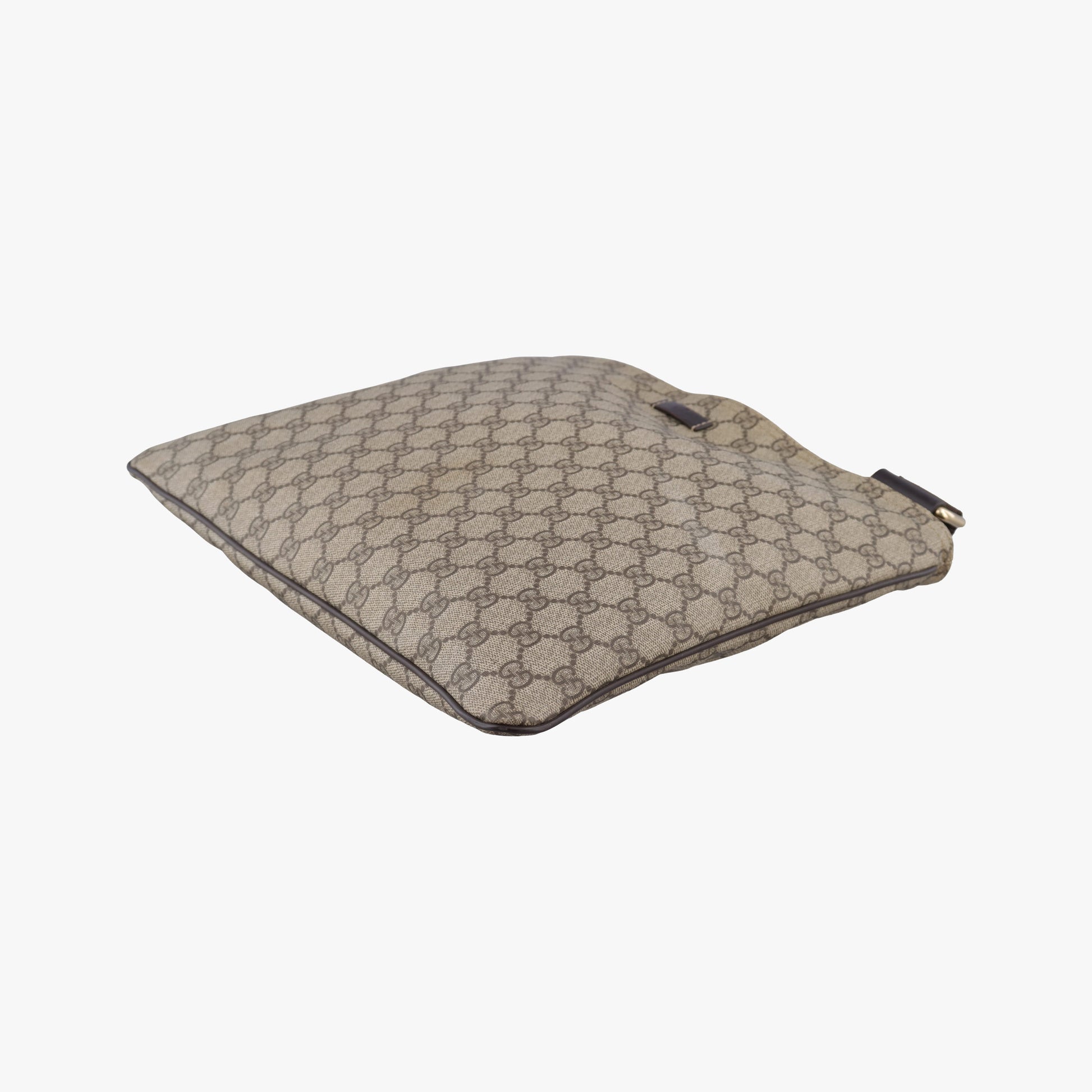 GG Plus GG Supreme Beige×Brown PVC coated canvas 201446 D6121252GGプラス GGスプリーム ベージュ×ブラウン PVCコーティングキャンバス 201446 D6121252