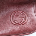 Interlocking G Soho business Burgundy Leather 322057 H014741877インターロッキングG ソーホー ビジネス ワインレッド レザー 322057 H014741877