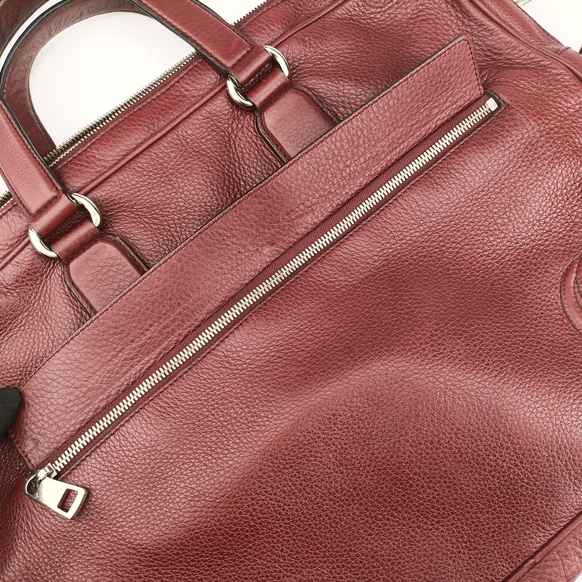 Interlocking G Soho business Burgundy Leather 322057 H014741877インターロッキングG ソーホー ビジネス ワインレッド レザー 322057 H014741877