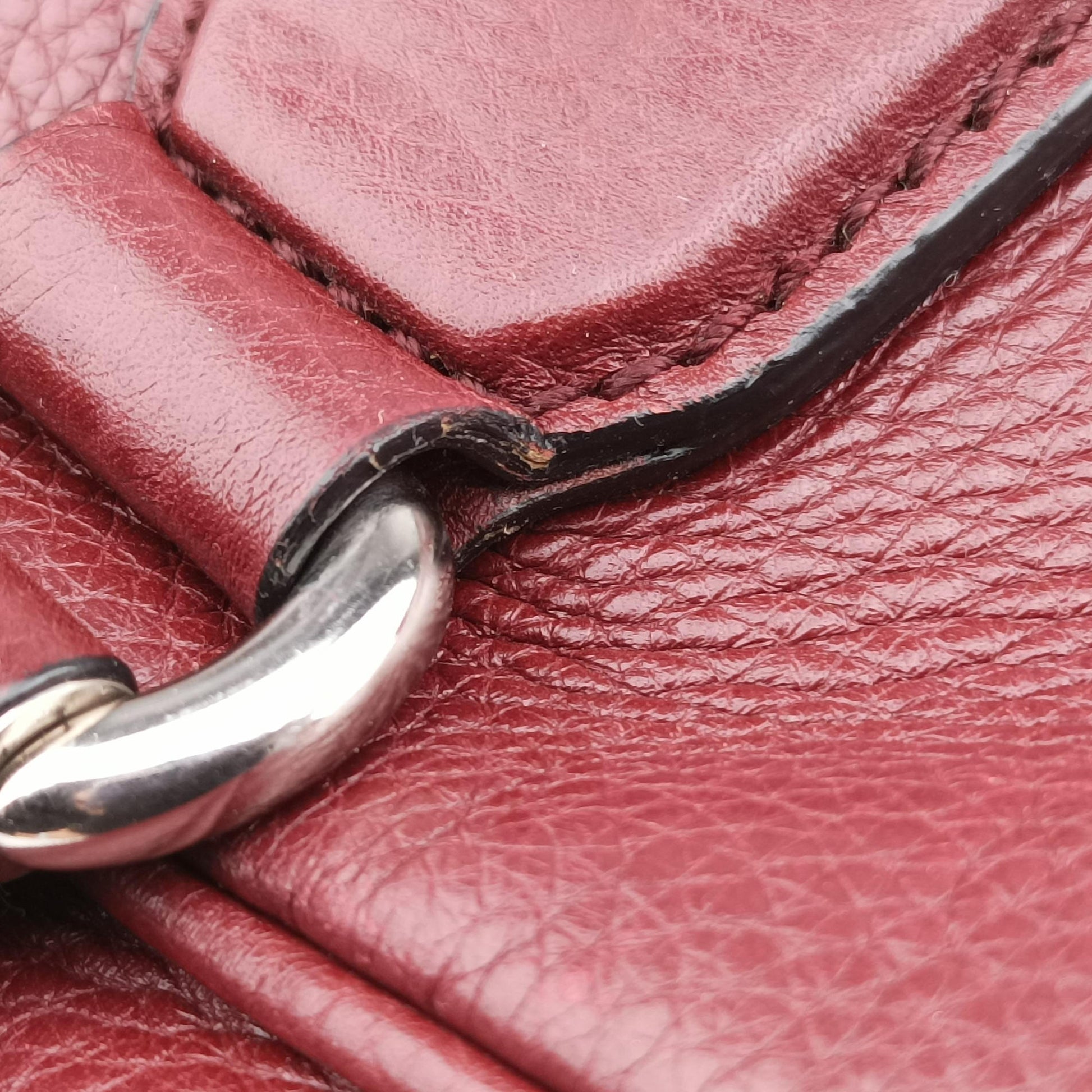 Interlocking G Soho business Burgundy Leather 322057 H014741877インターロッキングG ソーホー ビジネス ワインレッド レザー 322057 H014741877