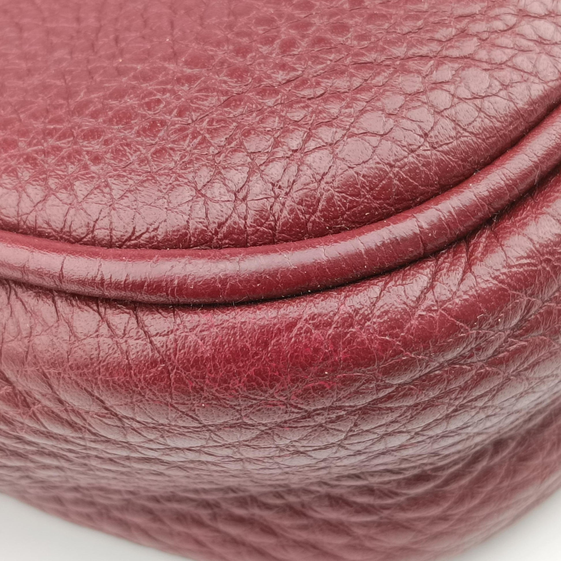 Interlocking G Soho business Burgundy Leather 322057 H014741877インターロッキングG ソーホー ビジネス ワインレッド レザー 322057 H014741877