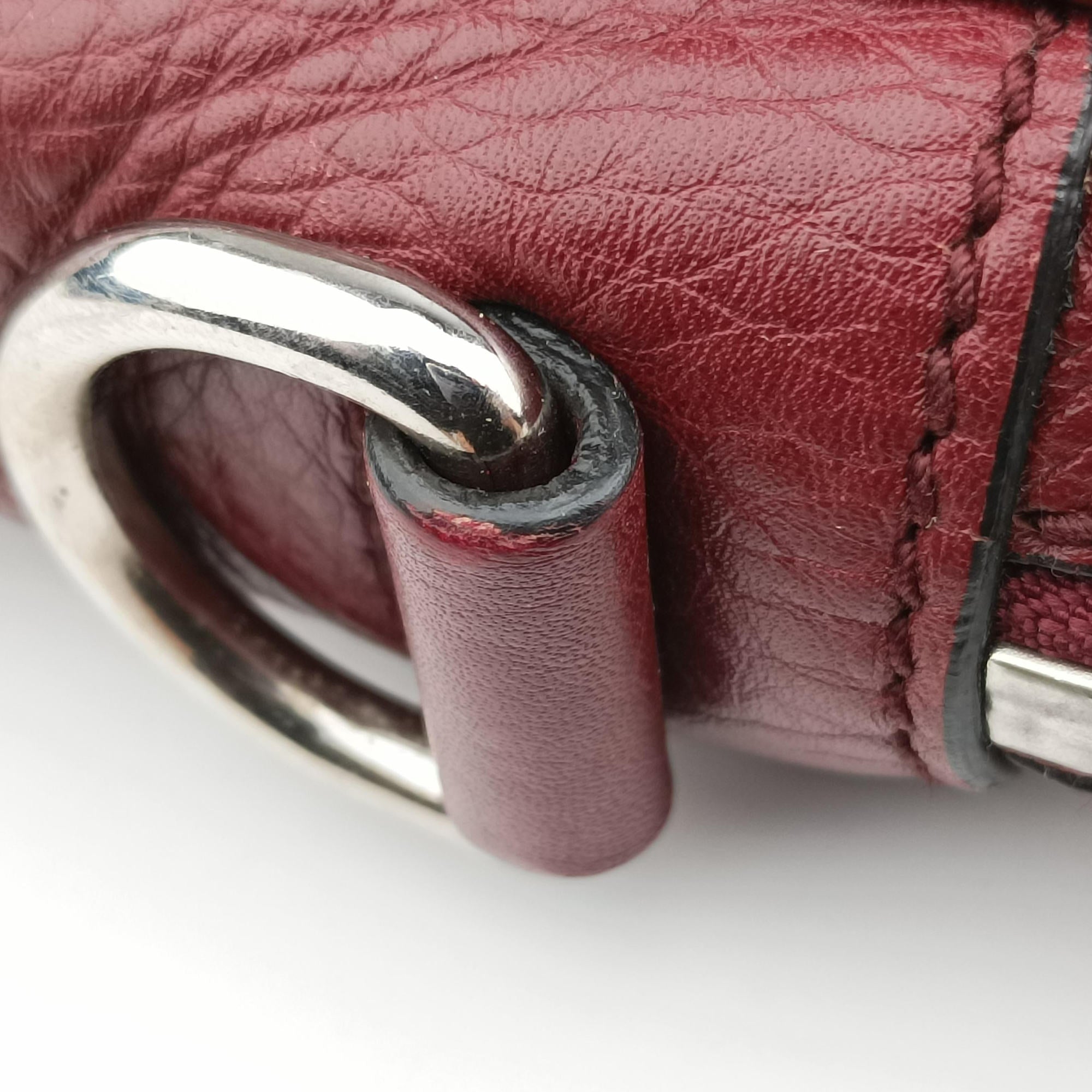 Interlocking G Soho business Burgundy Leather 322057 H014741877インターロッキングG ソーホー ビジネス ワインレッド レザー 322057 H014741877