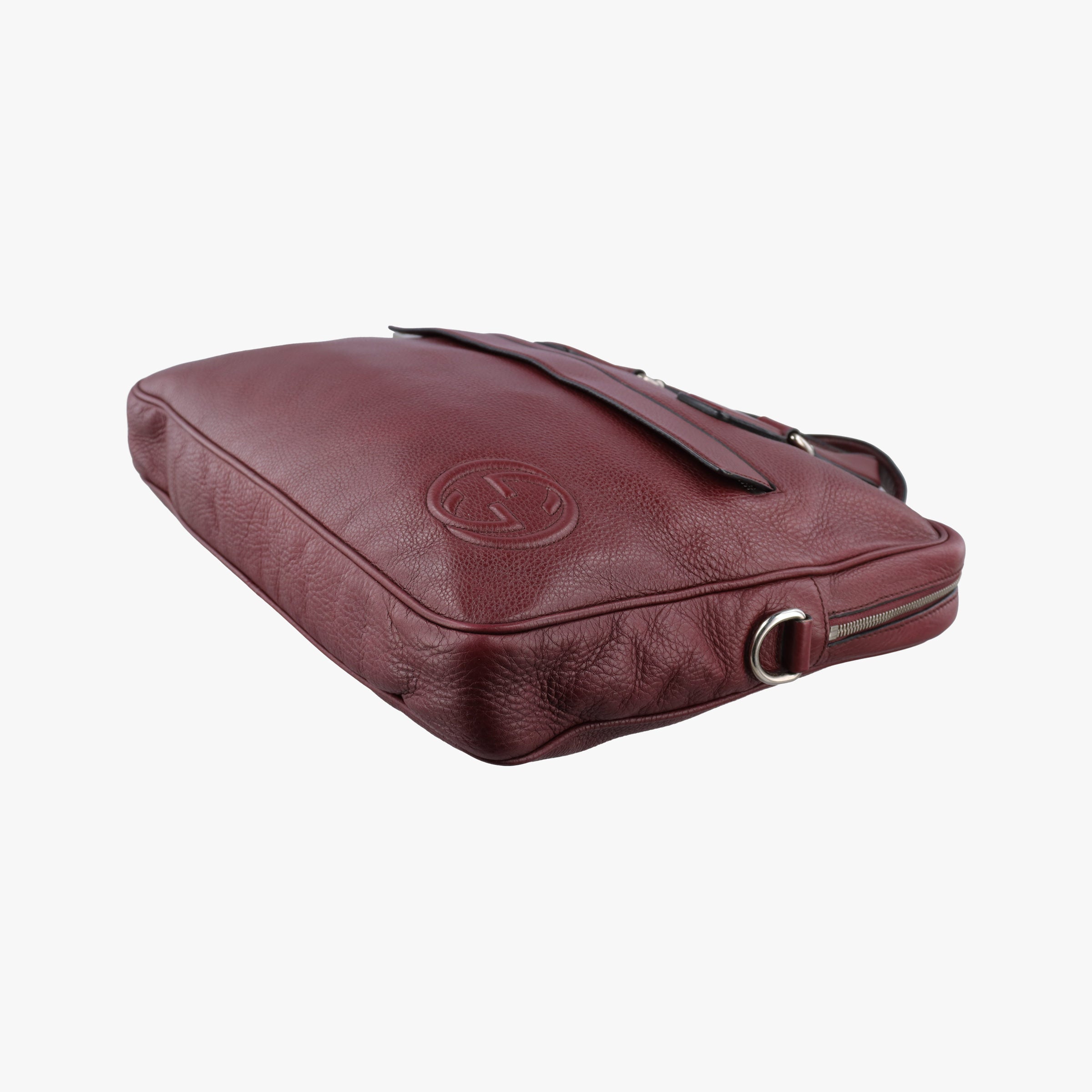Interlocking G Soho business Burgundy Leather 322057 H014741877インターロッキングG ソーホー ビジネス ワインレッド レザー 322057 H014741877