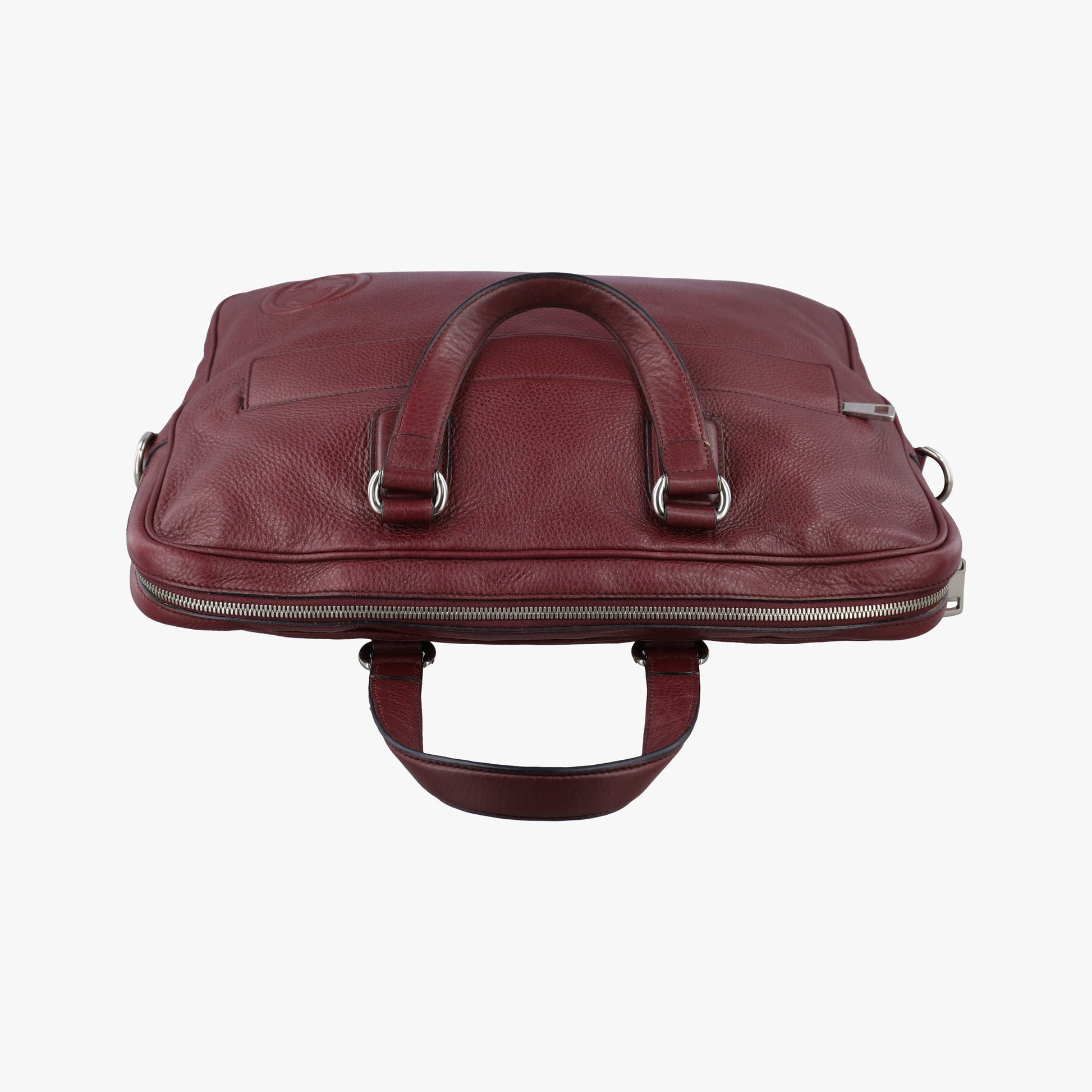 Interlocking G Soho business Burgundy Leather 322057 H014741877インターロッキングG ソーホー ビジネス ワインレッド レザー 322057 H014741877