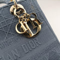 Lady Dior Navy Jacquard 50-MA-0270レディディオール ネイビー ジャガード 50-MA-0270