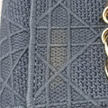 Lady Dior Navy Jacquard 50-MA-0270レディディオール ネイビー ジャガード 50-MA-0270