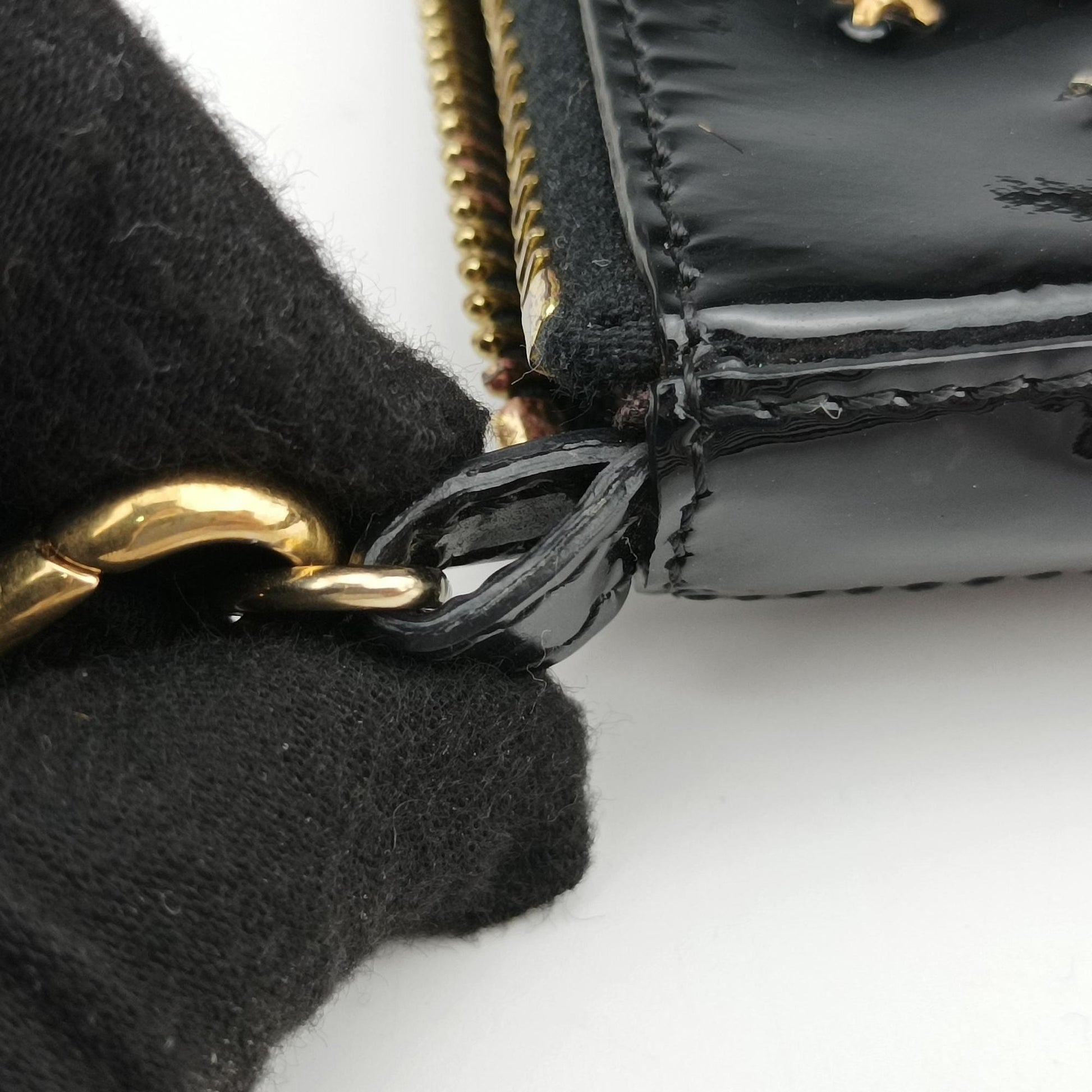 Star Studded Black Patent 8M0250 8M0250.FB1.118.2384スター スタッデッド ブラック パテント 8M0250 8M0250.FB1.118.2384