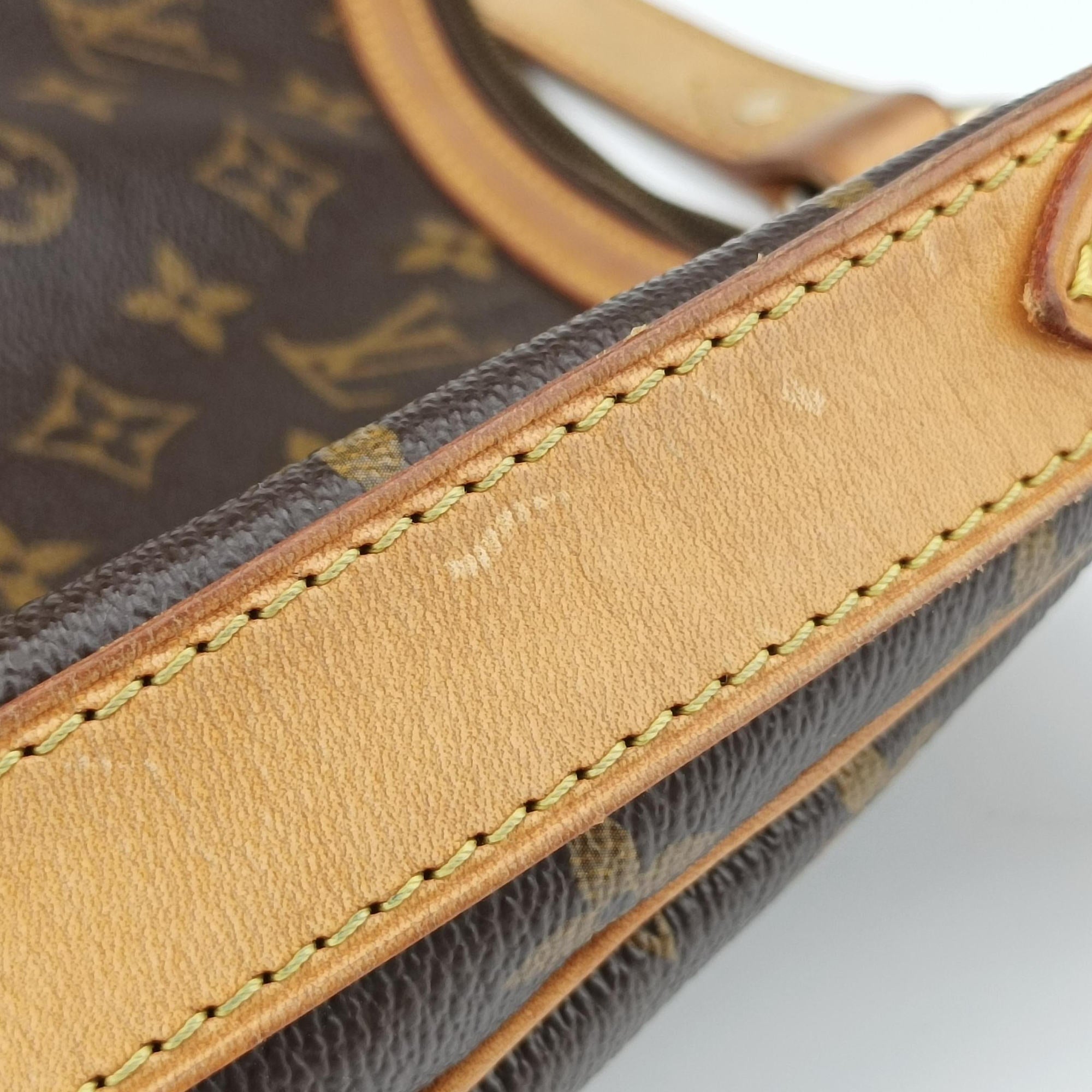 TULUM PM Brown Monogram Canvas M40076 VI1028トゥラムPM モノグラム/ブラウン モノグラムキャンバス M40076 VI1028