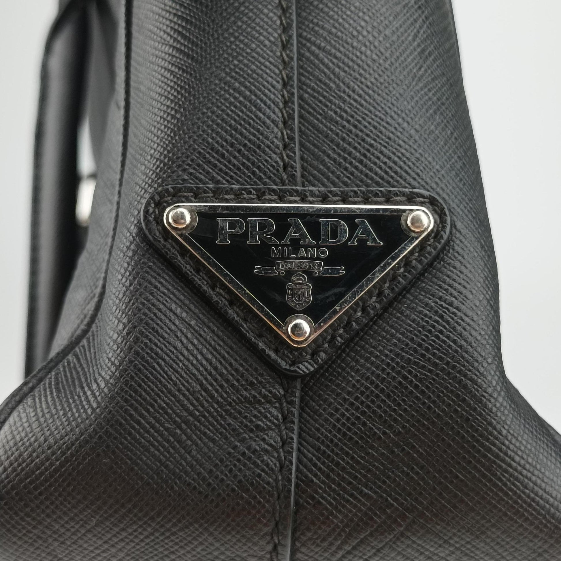 business bag briefcase Black SAFFIANO Leather 2VE363 58/F 173ビジネスバッグ ブリーフケース ブラック サフィアーノレザー 2VE363 58/F 173