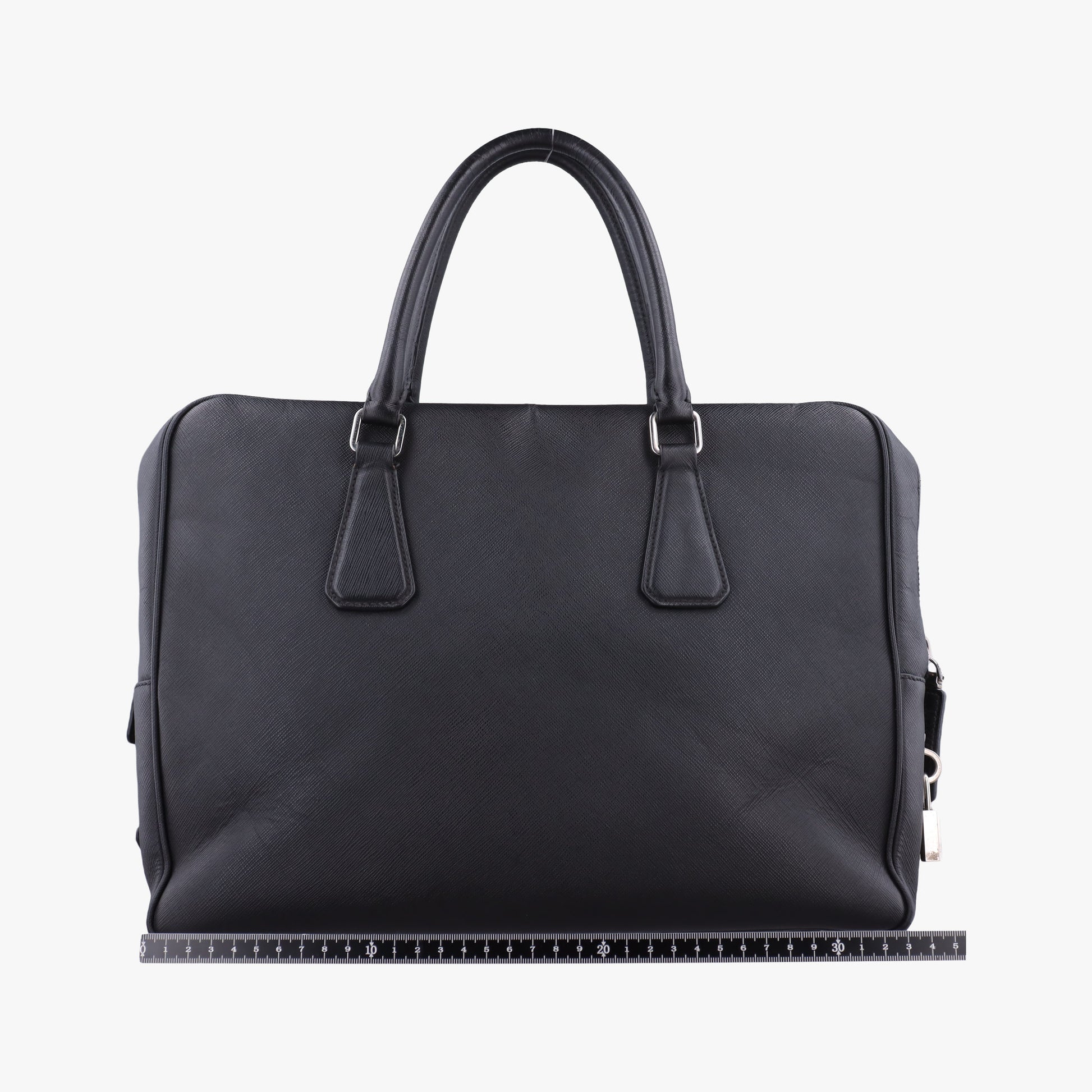 business bag briefcase Black SAFFIANO Leather 2VE363 58/F 173ビジネスバッグ ブリーフケース ブラック サフィアーノレザー 2VE363 58/F 173